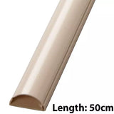 D-Line 30mm x 15mm Magnolia Mini Trunking And Joints Cable Management