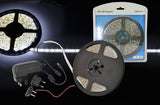 8mm Low Profile LED Tape Kit - Weatherproof IP65 - Cool White (6000K) - 5 Mtrs