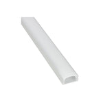 Aluminium Profile for Led Tape Installation Short Crown 18mm x 9mm x 1m Low Profile