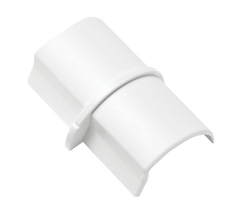 D-Line Coupler - 30 x 15mm White Trunking Connector Cable Hide